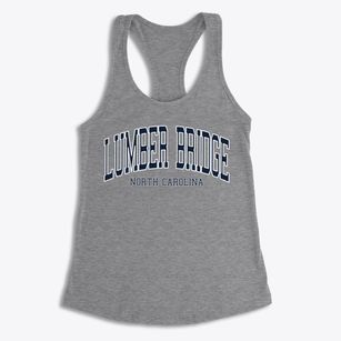 Lumber Bridge North Carolina Traditional Women's Racerback Tank