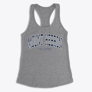 Mount Hebron California Traditional Women's Racerback Tank