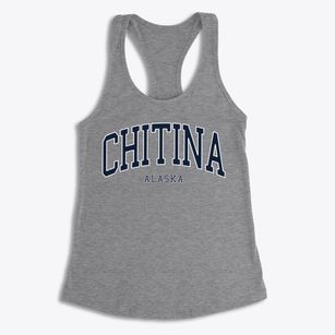 Chitina Alaska Traditional Women's Racerback Tank