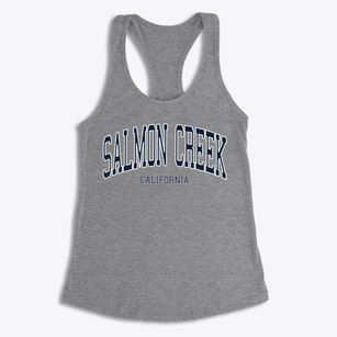 Salmon Creek California Traditional Women's Racerback Tank