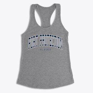 Port Protection Alaska Traditional Women's Racerback Tank