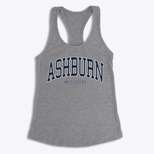Ashburn Missouri Traditional Women's Racerback Tank