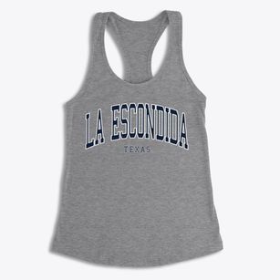 La Escondida Texas Traditional Women's Racerback Tank