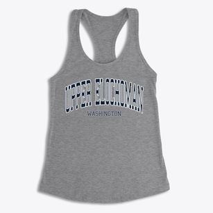 Upper Elochoman Washington Traditional Women's Racerback Tank