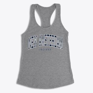 New Amsterdam Indiana Traditional Women's Racerback Tank