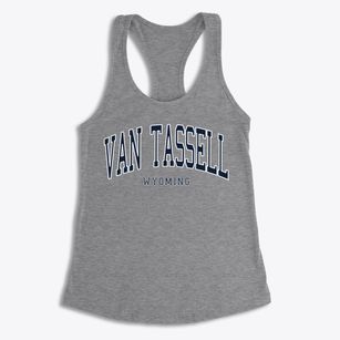 Van Tassell Wyoming Traditional Women's Racerback Tank
