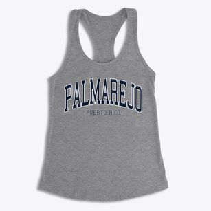 Palmarejo Puerto Rico Traditional Women's Racerback Tank