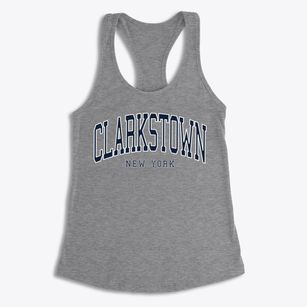 Clarkstown New York Traditional Women's Racerback Tank