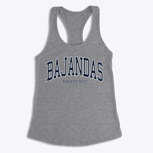 Bajandas Puerto Rico Traditional Women's Racerback Tank