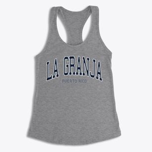 La Granja Puerto Rico Traditional Women's Racerback Tank