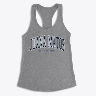 Juana Matos Puerto Rico Traditional Women's Racerback Tank