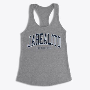Jarealito Puerto Rico Traditional Women's Racerback Tank