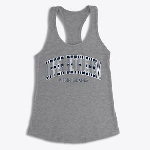 Upper Bethlehem Virgin Islands Traditional Women's Racerback Tank