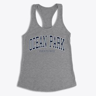 Ocean Park Puerto Rico Traditional Women's Racerback Tank
