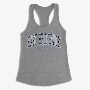 East Brunswick New Jersey Traditional Women's Racerback Tank