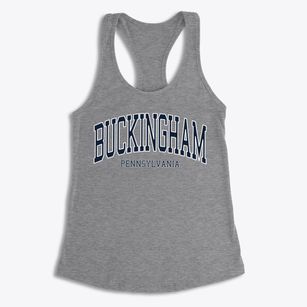 Buckingham Pennsylvania Traditional Women's Racerback Tank