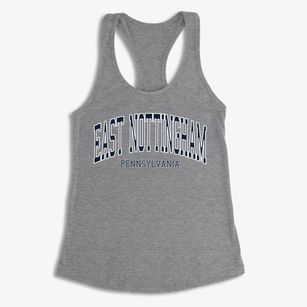 East Nottingham Pennsylvania Traditional Women's Racerback Tank