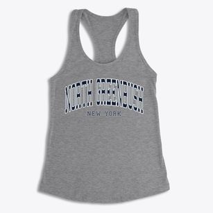North Greenbush New York Traditional Women's Racerback Tank
