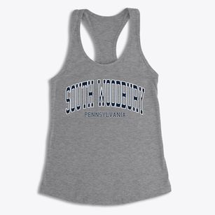 South Woodbury Pennsylvania Traditional Women's Racerback Tank