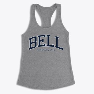 Bell Pennsylvania Traditional Women's Racerback Tank