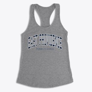 East Providence Pennsylvania Traditional Women's Racerback Tank