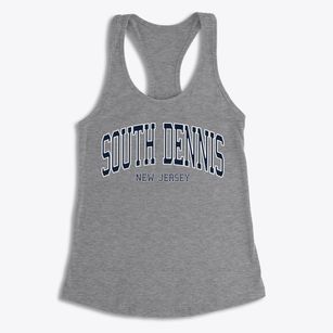 South Dennis New Jersey Traditional Women's Racerback Tank