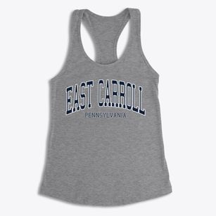East Carroll Pennsylvania Traditional Women's Racerback Tank