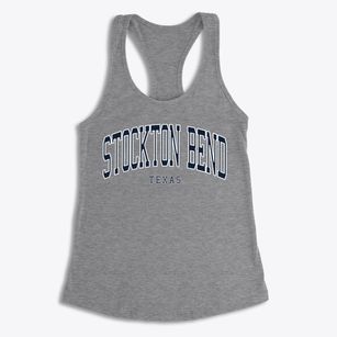 Stockton Bend Texas Traditional Women's Racerback Tank