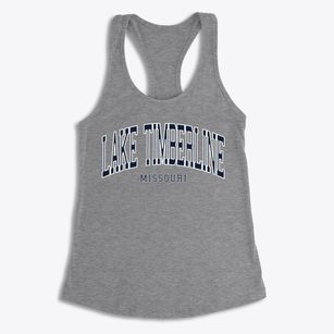 Lake Timberline Missouri Traditional Women's Racerback Tank