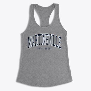 Martinsville New Jersey Traditional Women's Racerback Tank