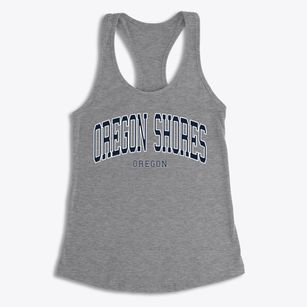 Oregon Shores Oregon Traditional Women's Racerback Tank