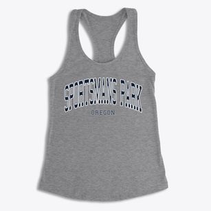 Sportsmans Park Oregon Traditional Women's Racerback Tank