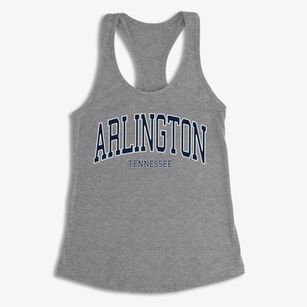 Arlington Tennessee Traditional Women's Racerback Tank