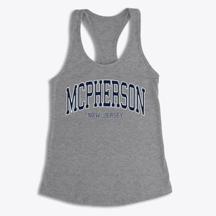 Mcpherson New Jersey Traditional Women's Racerback Tank