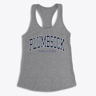 Plumbsock Pennsylvania Traditional Women's Racerback Tank