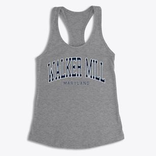 Walker Mill Maryland Traditional Women's Racerback Tank