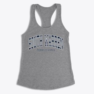 South Warren Pennsylvania Traditional Women's Racerback Tank