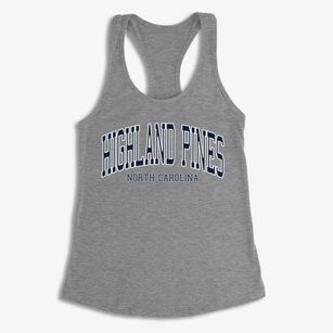 Highland Pines North Carolina Traditional Women's Racerback Tank