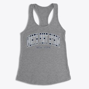 North Port Byron New York Traditional Women's Racerback Tank