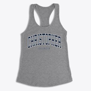 Christopher Georgia Traditional Women's Racerback Tank