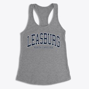 Leasburg North Carolina Traditional Women's Racerback Tank