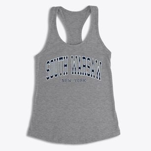 South Warsaw New York Traditional Women's Racerback Tank