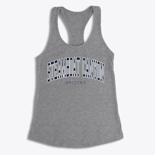 Steamboat Canyon Arizona Traditional Women's Racerback Tank