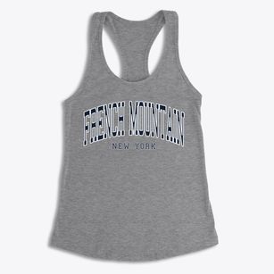 French Mountain New York Traditional Women's Racerback Tank