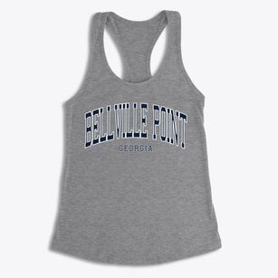 Bellville Point Georgia Traditional Women's Racerback Tank