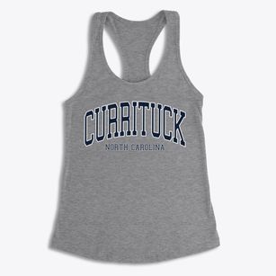 Currituck North Carolina Traditional Women's Racerback Tank