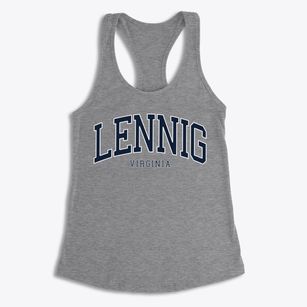 Lennig Virginia Traditional Women's Racerback Tank