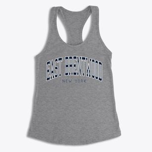East Brentwood New York Traditional Women's Racerback Tank