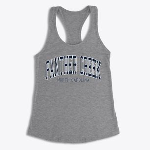 Panther Creek North Carolina Traditional Women's Racerback Tank