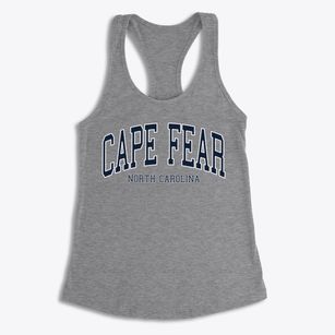 Cape Fear North Carolina Traditional Women's Racerback Tank